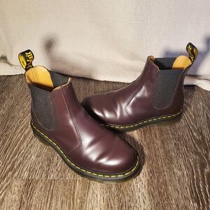 Dr. Martens Women's Dark Brown (maroon) Chelsea Boots
